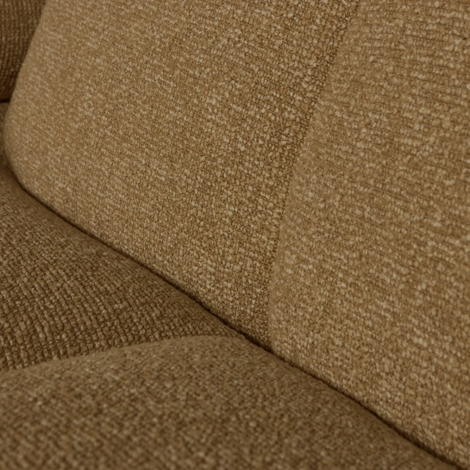 Zitbanken-WOOOD Mojo Bouclé Zitbank Yellow, Brown Melange