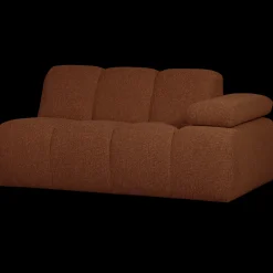 Zitbanken-WOOOD Mojo Bouclé Zitbank Rust Brown Melange
