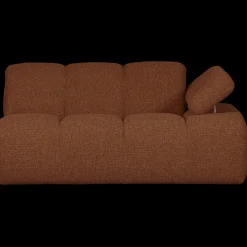 Zitbanken-WOOOD Mojo Bouclé Zitbank Rust Brown Melange