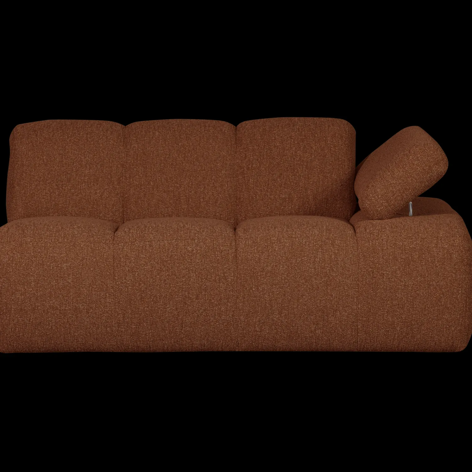 Zitbanken-WOOOD Mojo Bouclé Zitbank Rust Brown Melange