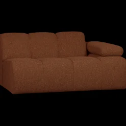 Zitbanken-WOOOD Mojo Bouclé Zitbank Rust Brown Melange