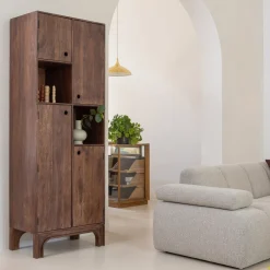 Zitbanken-WOOOD Mojo Bouclé Zitbank Beige Melange