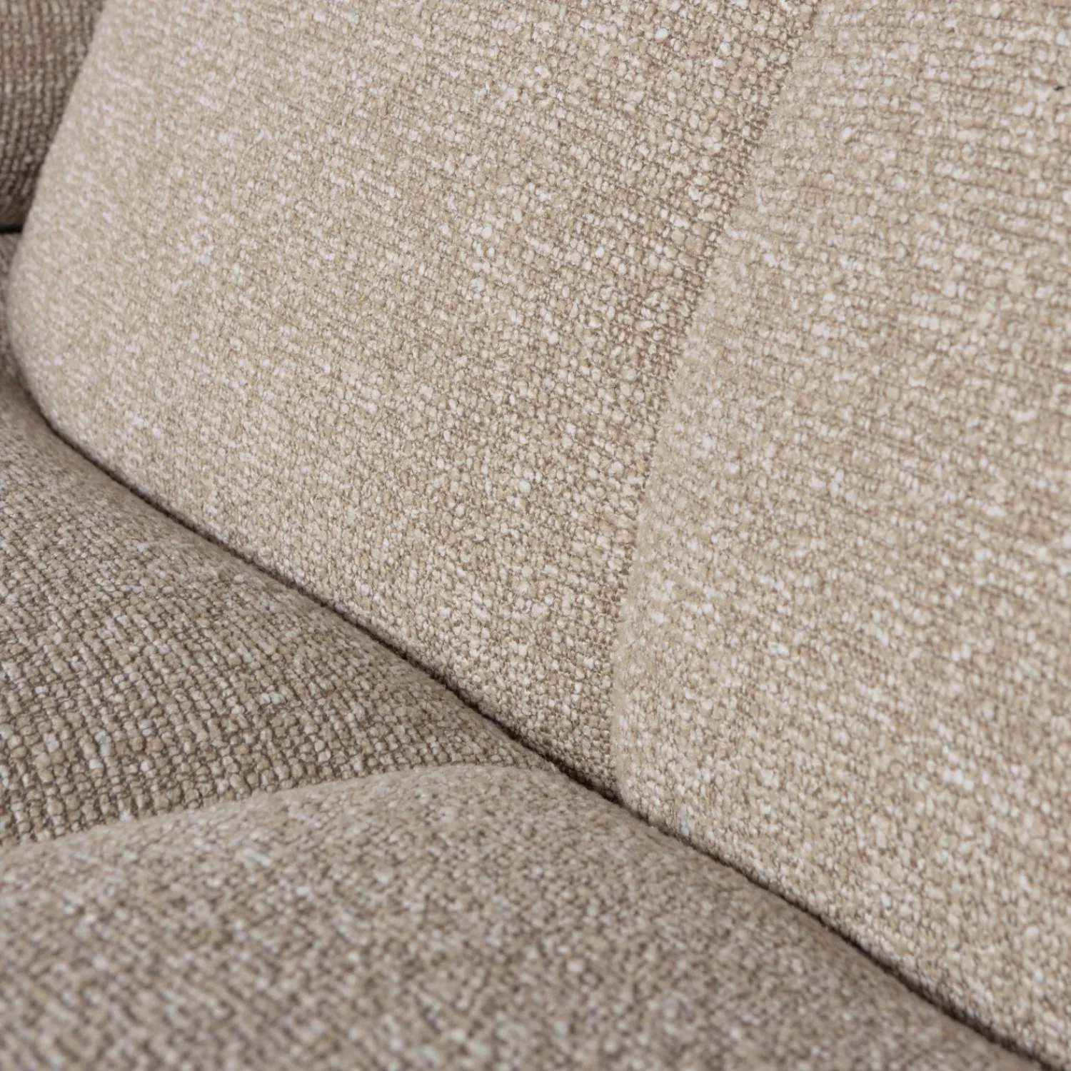 Zitbanken-WOOOD Mojo Bouclé Zitbank Beige Melange