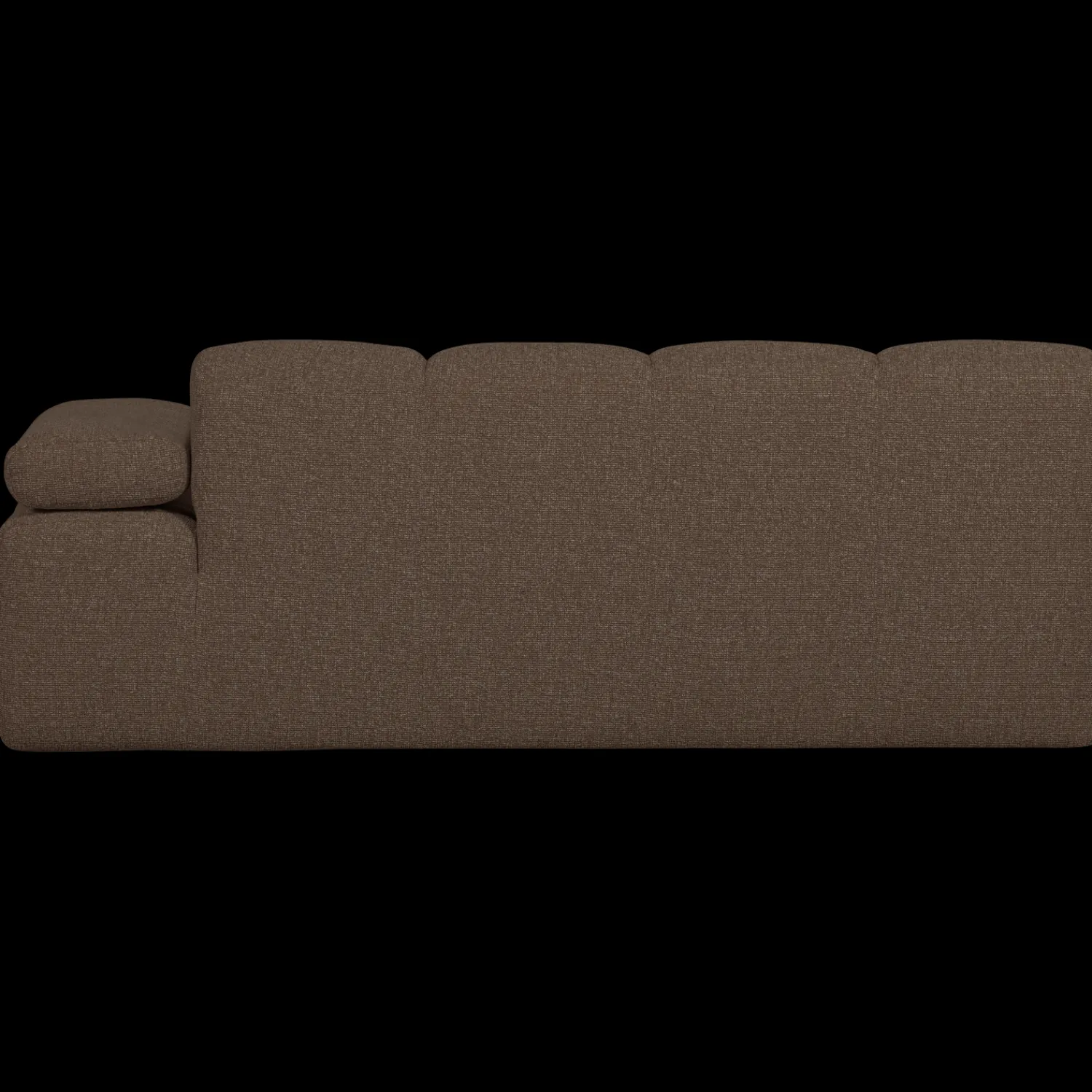 Zitbanken-WOOOD Mojo Bouclé 2-Zitsbank Brown Melange