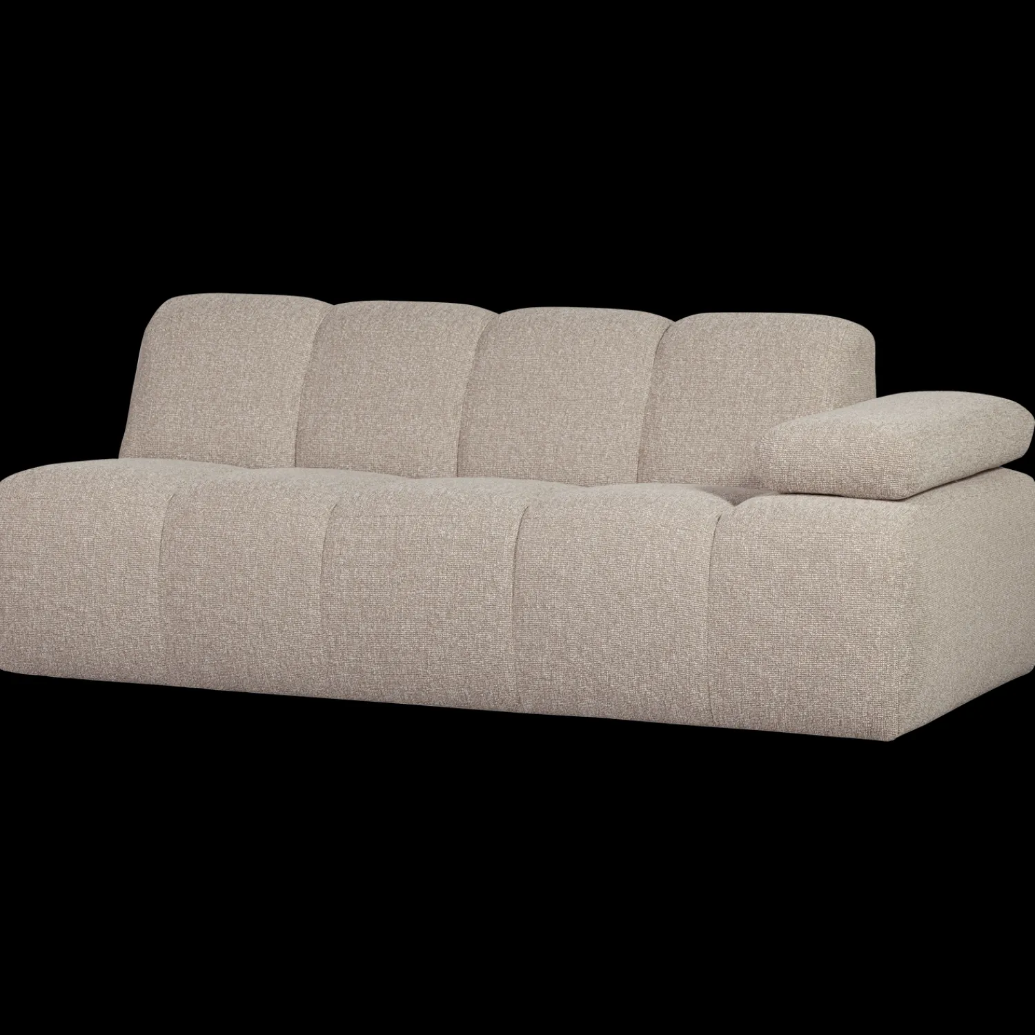 Zitbanken-WOOOD Mojo Bouclé 2-Zitsbank Beige Melange