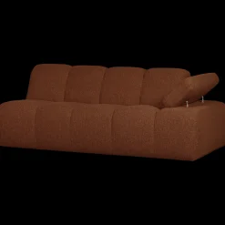 Zitbanken-WOOOD Mojo Bouclé 2-Zitsbank Rust Brown Melange