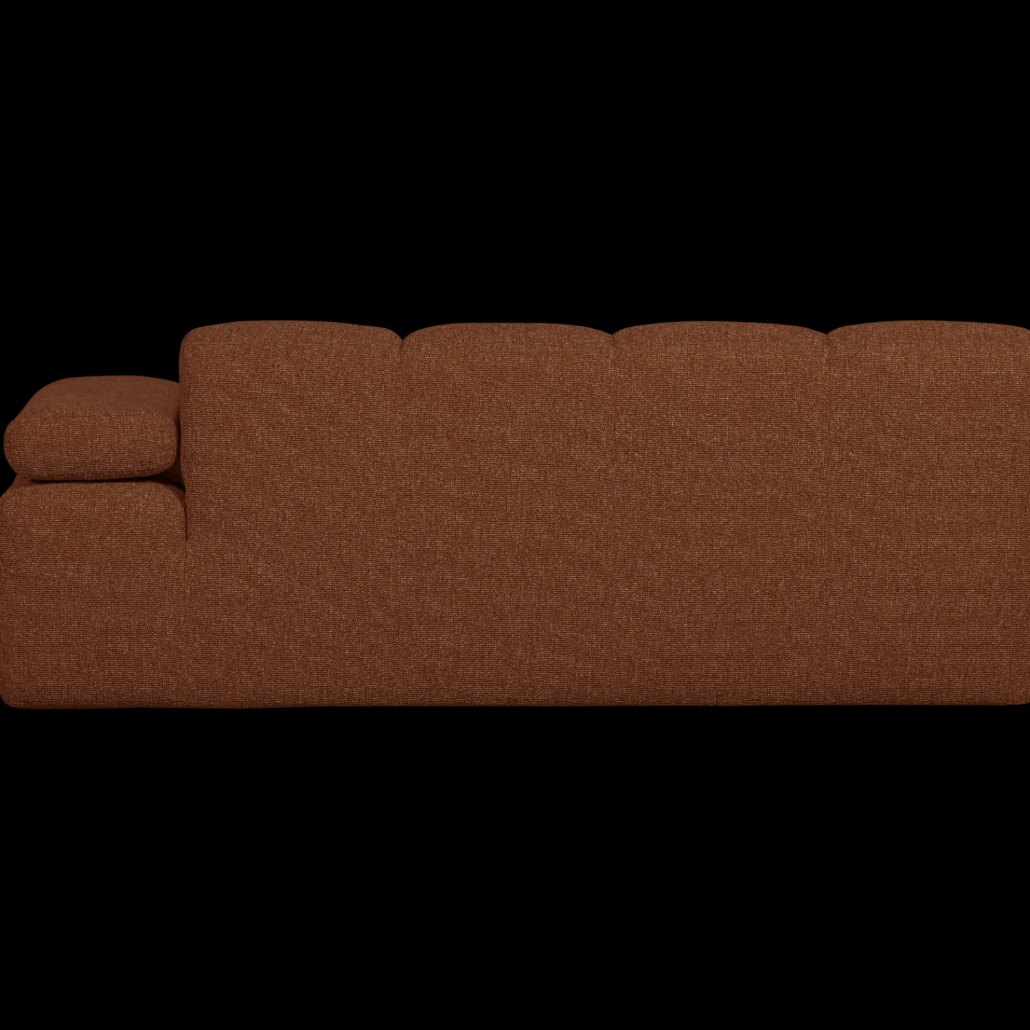 Zitbanken-WOOOD Mojo Bouclé 2-Zitsbank Rust Brown Melange