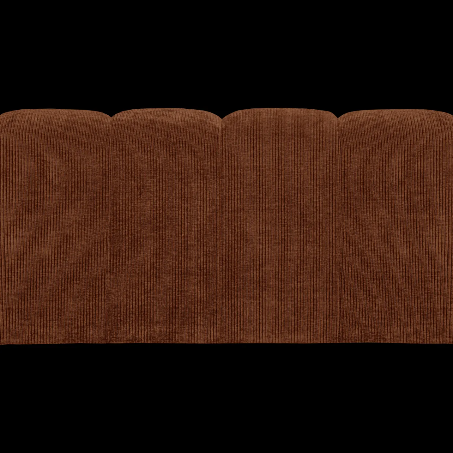 Stoffen Eetkamerbanken-WOOOD Mojo Eetkamerbank Rust Brown