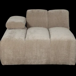 Elementenbanken-WOOOD Mojo Rib Chaise Longue Dark Sand