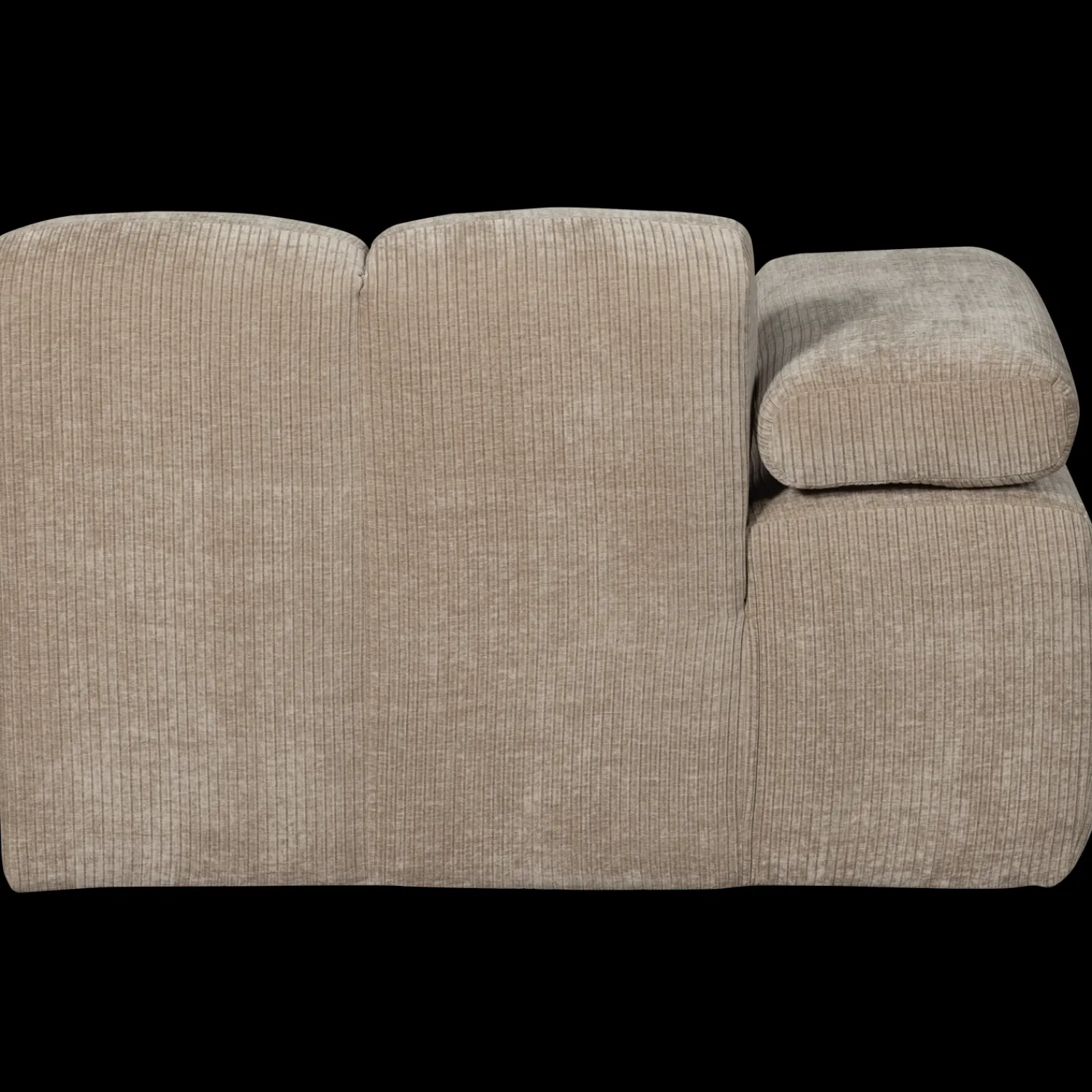Elementenbanken-WOOOD Mojo Rib Chaise Longue Dark Sand