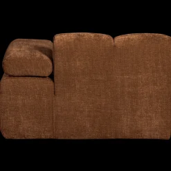 Elementenbanken-WOOOD Mojo Rib Chaise Longue Rust Brown Melange