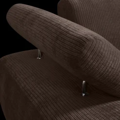 Elementenbanken-WOOOD Mojo Rib Chaise Longue Brown