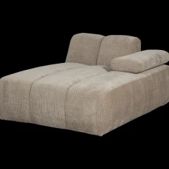 Elementenbanken-WOOOD Mojo Rib Chaise Longue Dark Sand