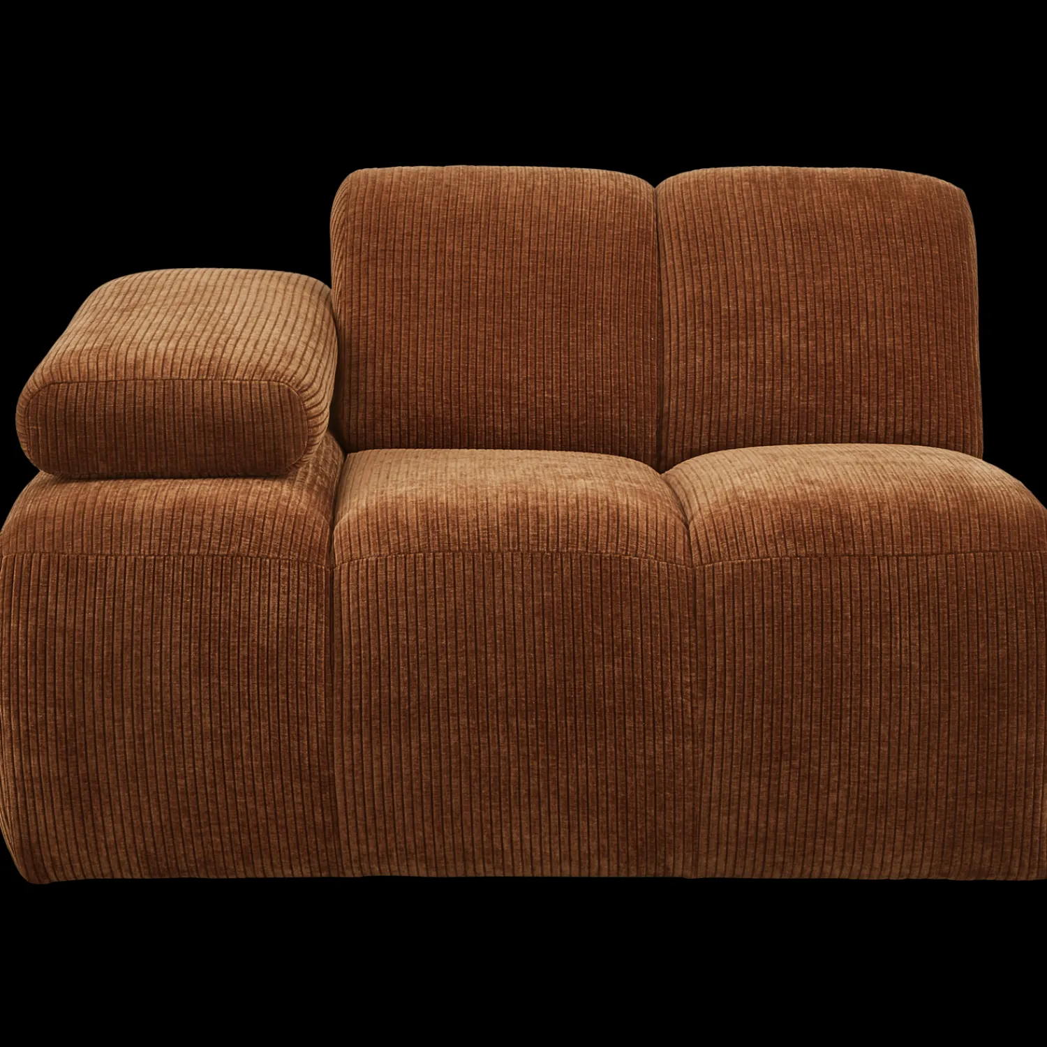 Elementenbanken-WOOOD Mojo Rib Elementenbank Rust Brown