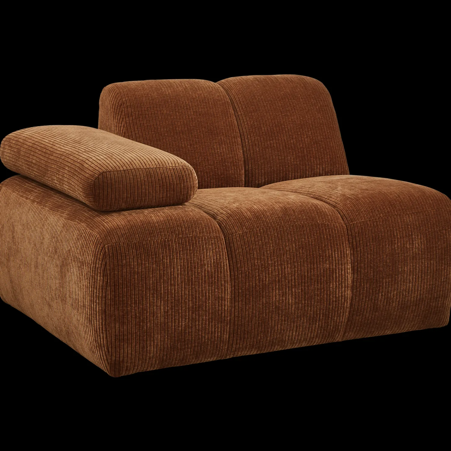 Elementenbanken-WOOOD Mojo Rib Elementenbank Rust Brown
