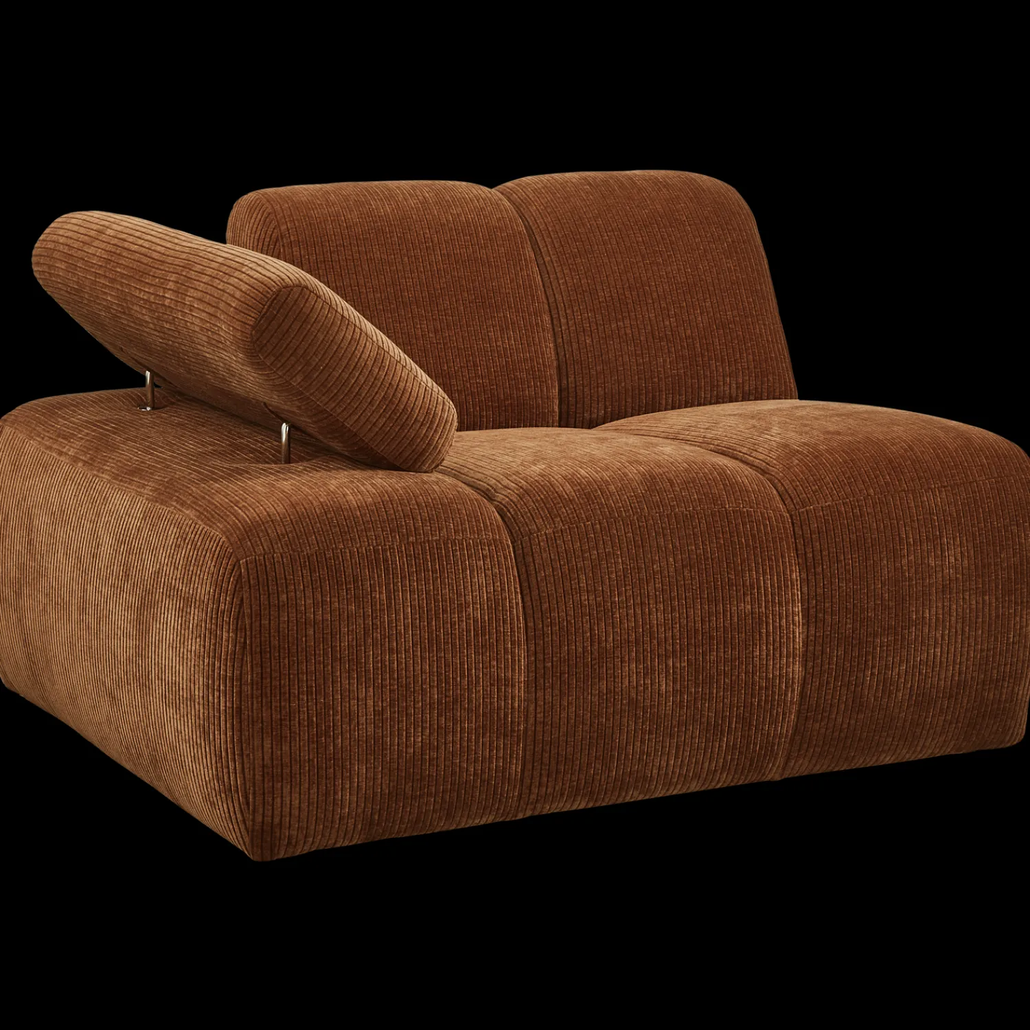 Elementenbanken-WOOOD Mojo Rib Elementenbank Rust Brown