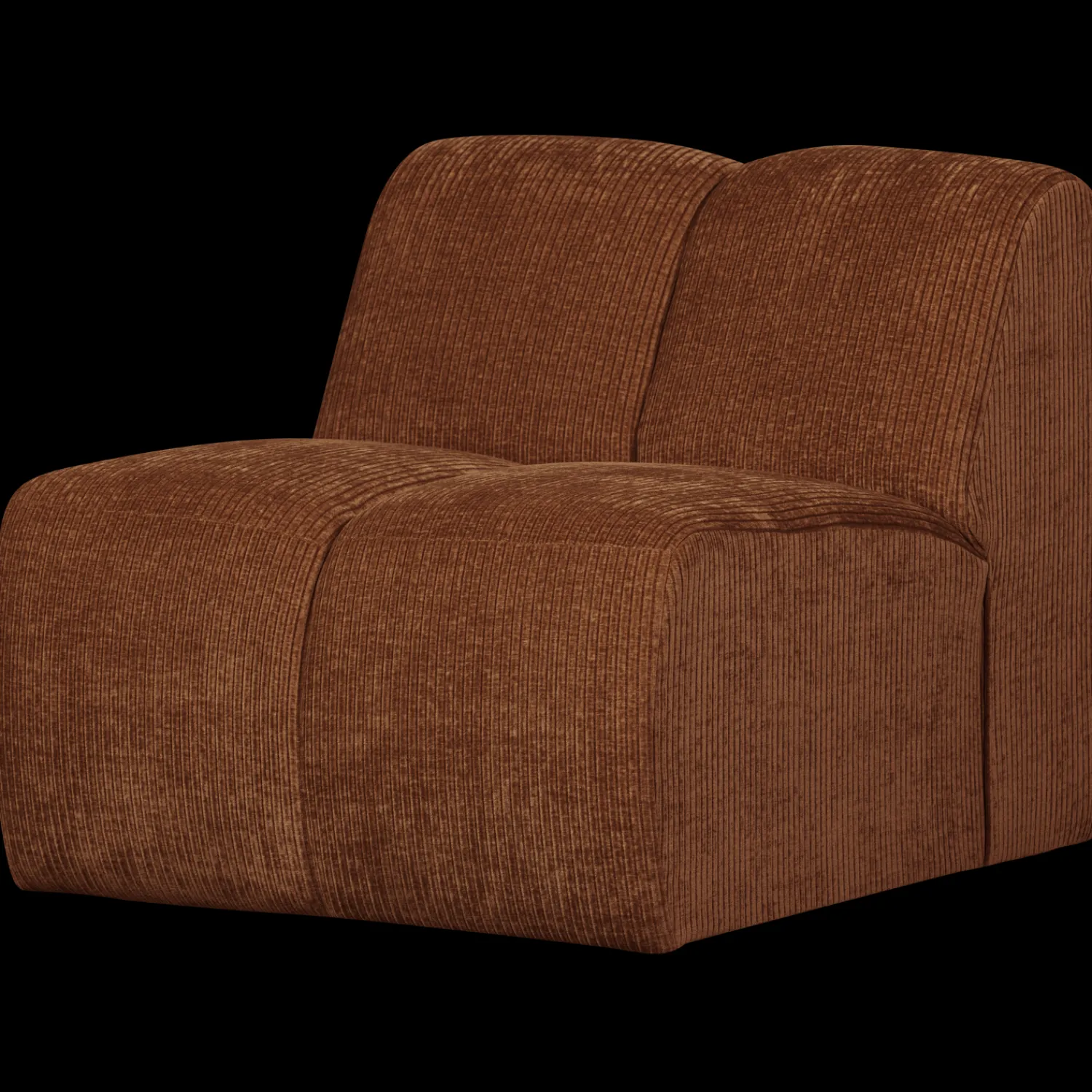 Elementenbanken-WOOOD Mojo Rib Elementenbank Rust Brown