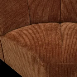 Elementenbanken-WOOOD Mojo Rib Hoek Elementenbank Rust Brown