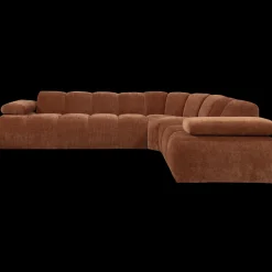 Hoekbanken-WOOOD Mojo Rib Hoekbank Rust Brown