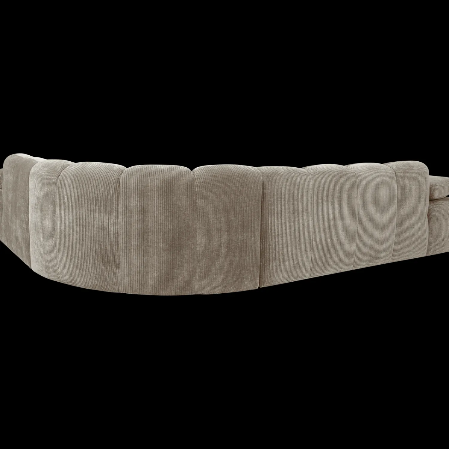 Hoekbanken-WOOOD Mojo Rib Hoekbank Dark Sand