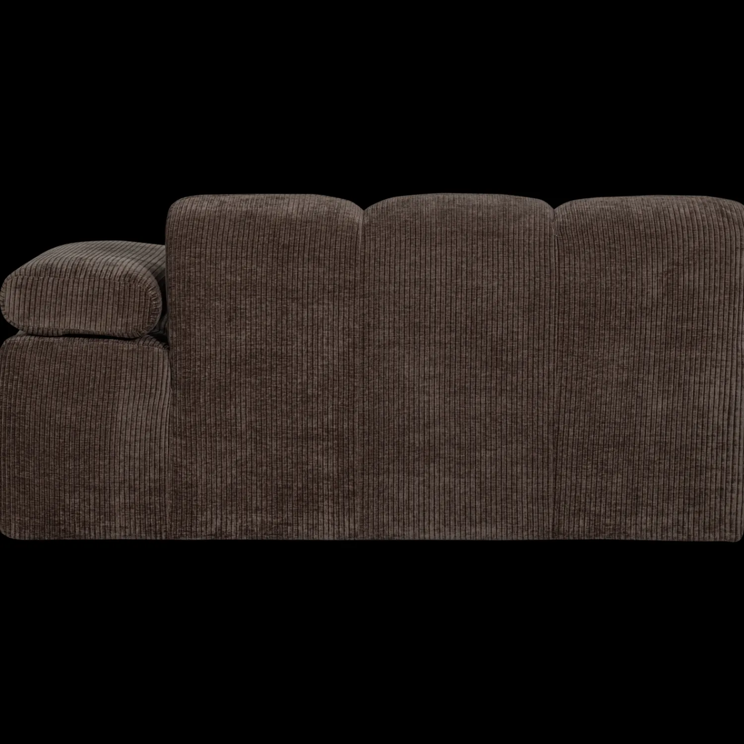 Zitbanken-WOOOD Mojo Rib Zitbank Brown