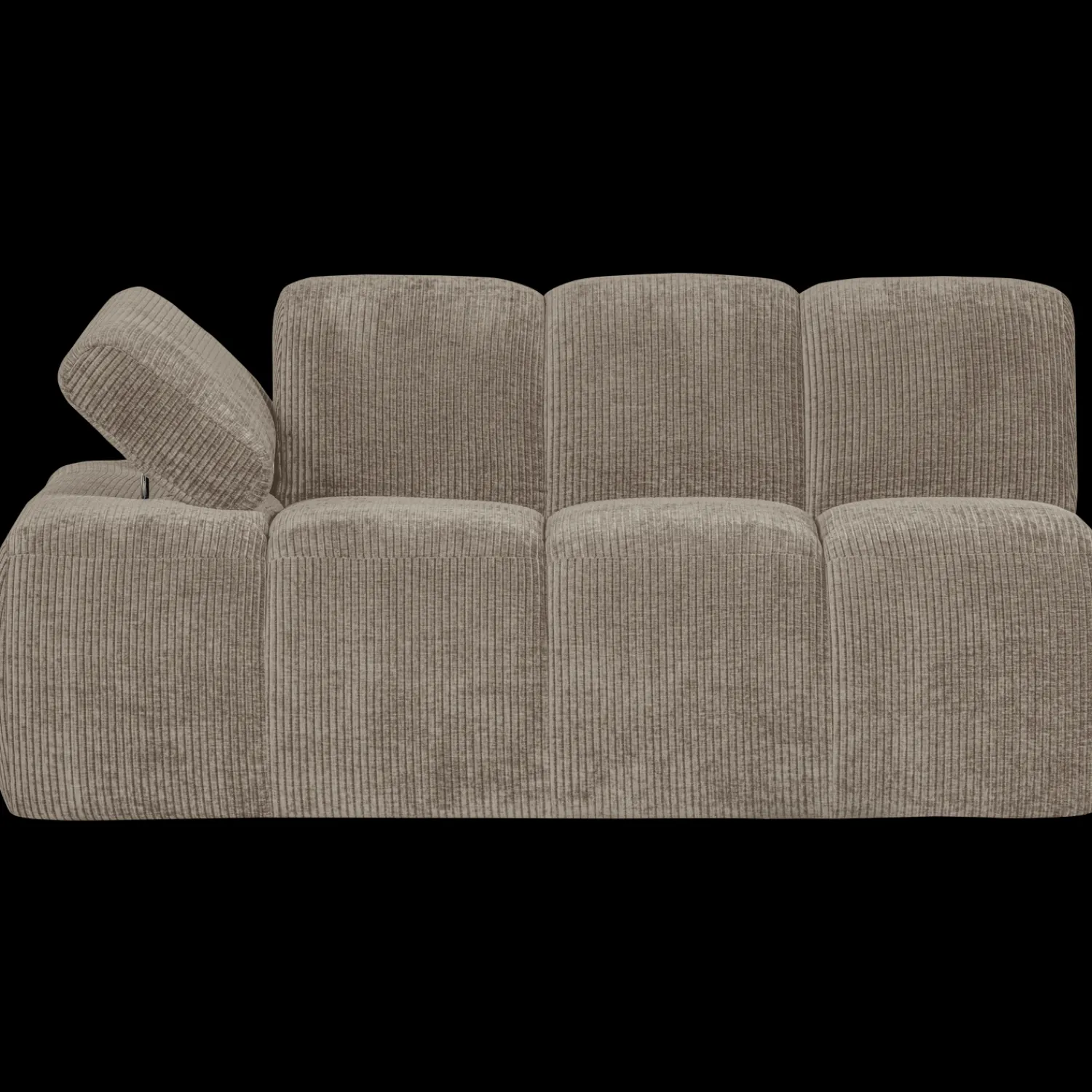 Zitbanken-WOOOD Mojo Rib Zitbank Dark Sand