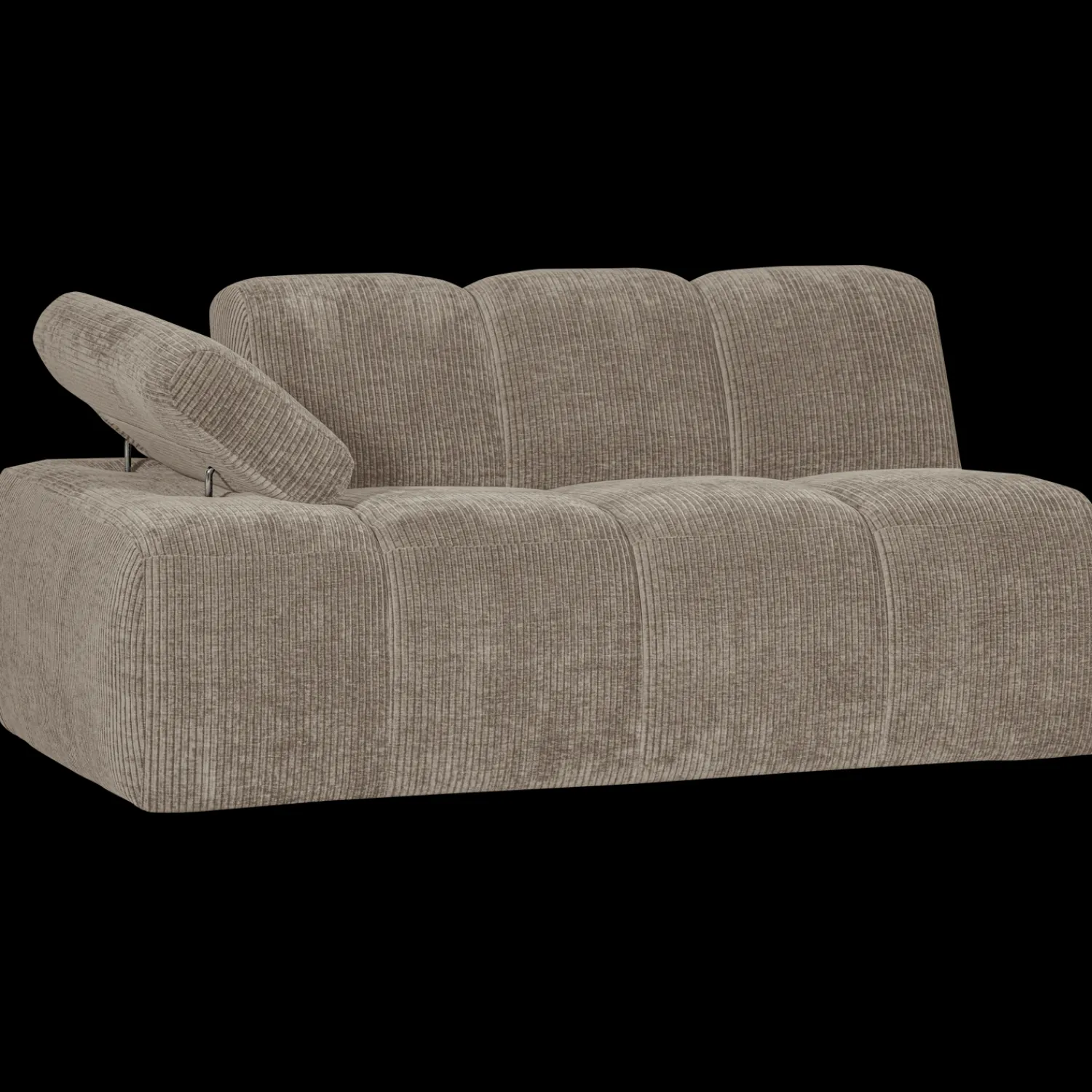 Zitbanken-WOOOD Mojo Rib Zitbank Dark Sand