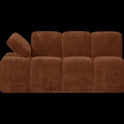 Zitbanken-WOOOD Mojo Rib Zitbank Rust Brown