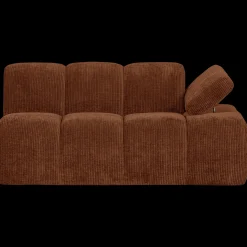 Zitbanken-WOOOD Mojo Rib Zitbank Rust Brown