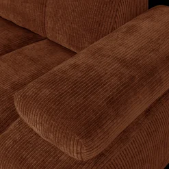 Zitbanken-WOOOD Mojo Rib Zitbank Rust Brown