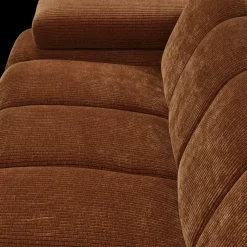 Zitbanken-WOOOD Mojo Rib 2-Zitsbank Rust Brown