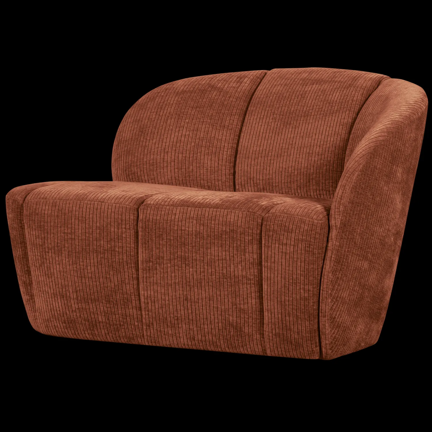 Zitbanken-WOOOD Mojo 2-Zitsbankje Rust Brown