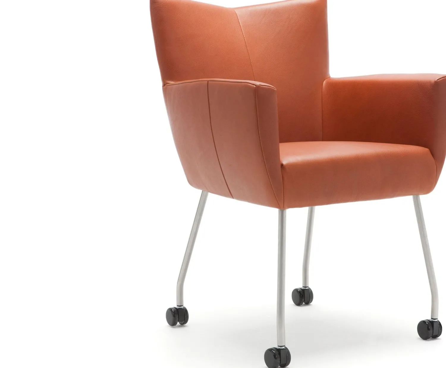 Design Stoelen|Eetkamerstoelen Met Wieltjes-Design on Stock Moka Eetkamerstoel