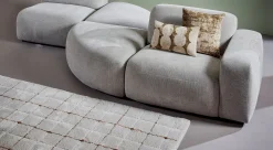 Vloerkleden|Rechthoekige Vloerkleden-Trendhopper Molly Vloerkleed Wit, Bruin