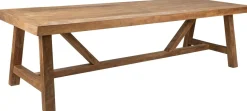 Houten Eettafels|Rechthoekige Eettafels-DTP Home Monastery Eettafel Natural
