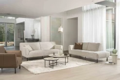 Leren Fauteuils|Design Fauteuils-Montèl Mondo Fauteuil Bruin