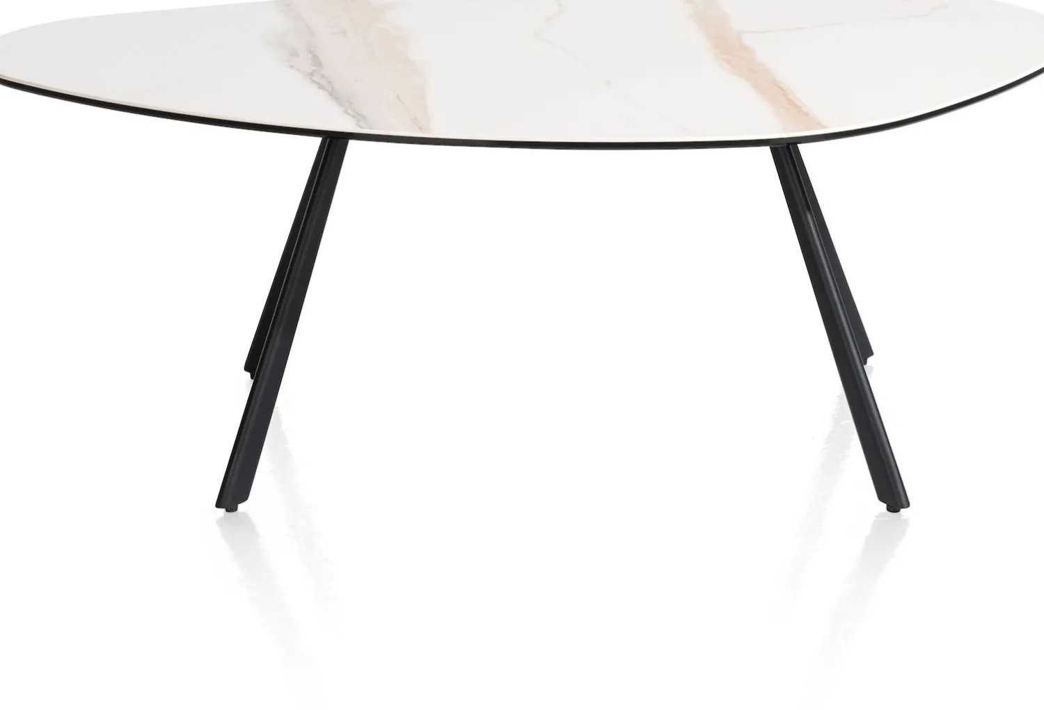 Organische Salontafels-XOOON Montello Salontafel Wit