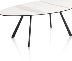 Organische Salontafels-XOOON Montello Salontafel Wit