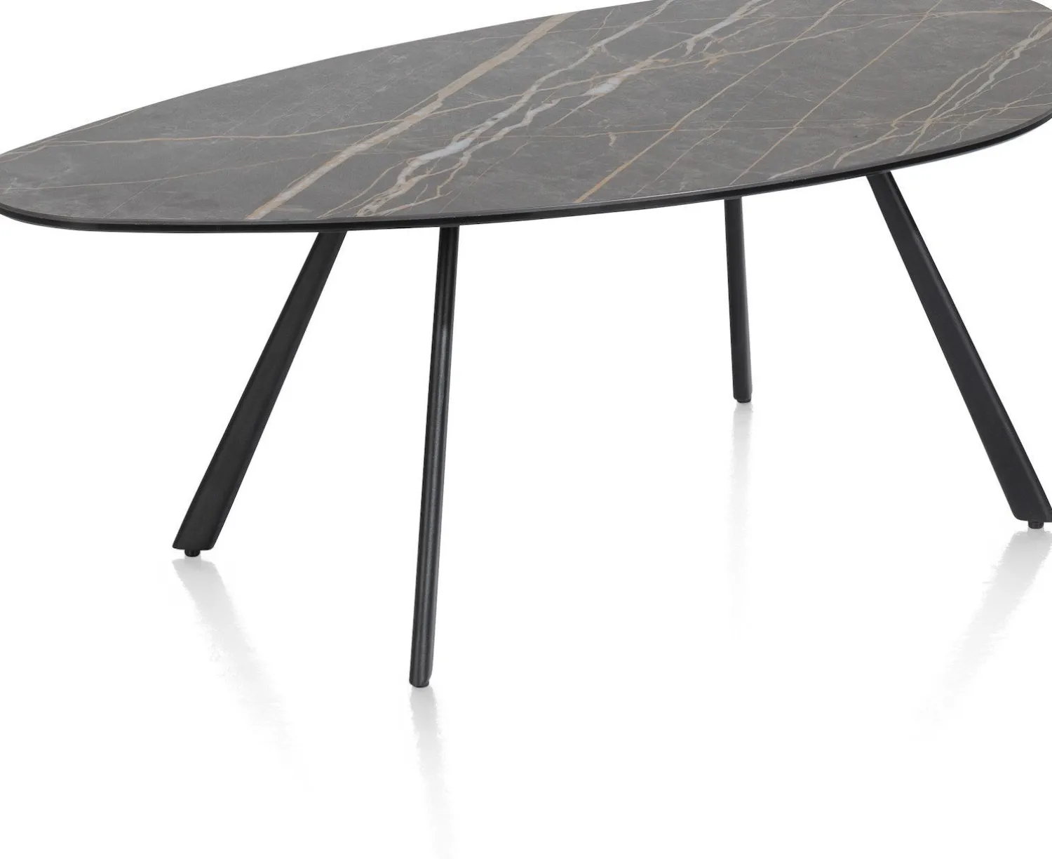 Organische Salontafels-XOOON Montello Salontafel Zwart