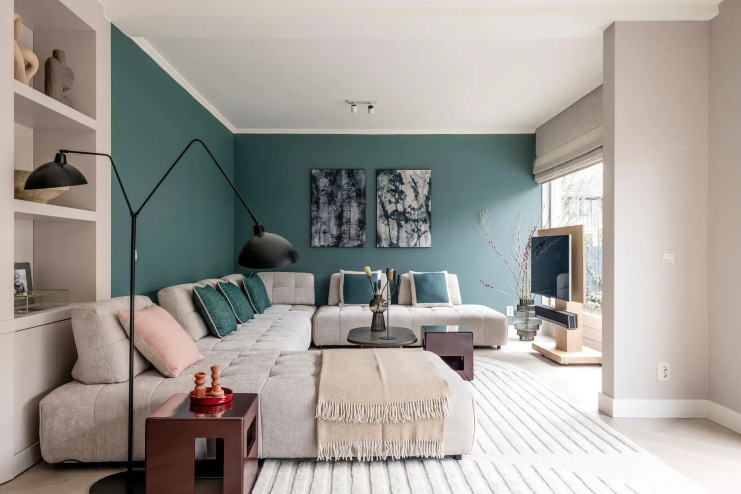 Vloerkleden|Wollen Vloerkleden-Brinker Carpets Monza Vloerkleed Light Grey