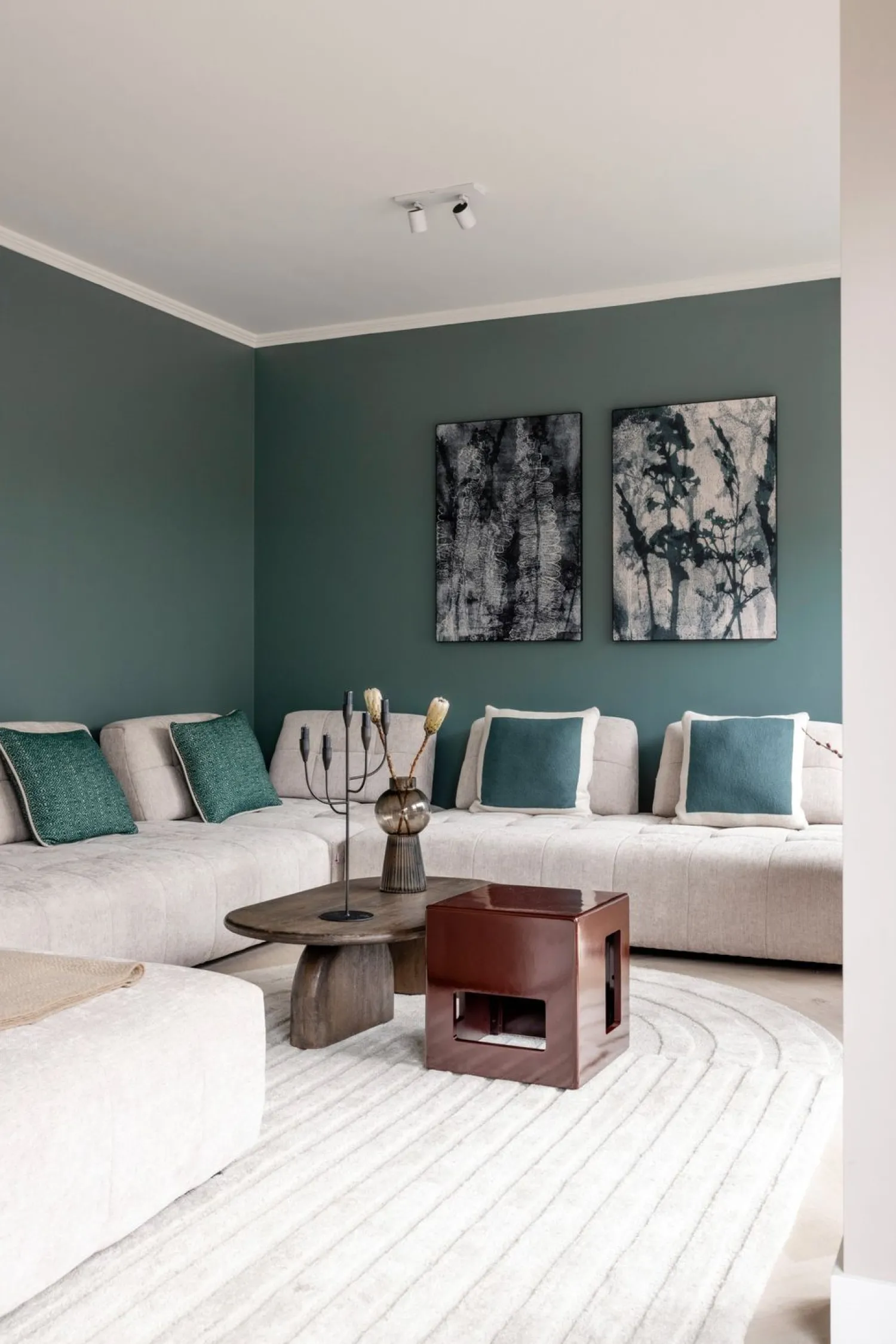 Vloerkleden|Wollen Vloerkleden-Brinker Carpets Monza Vloerkleed Light Grey