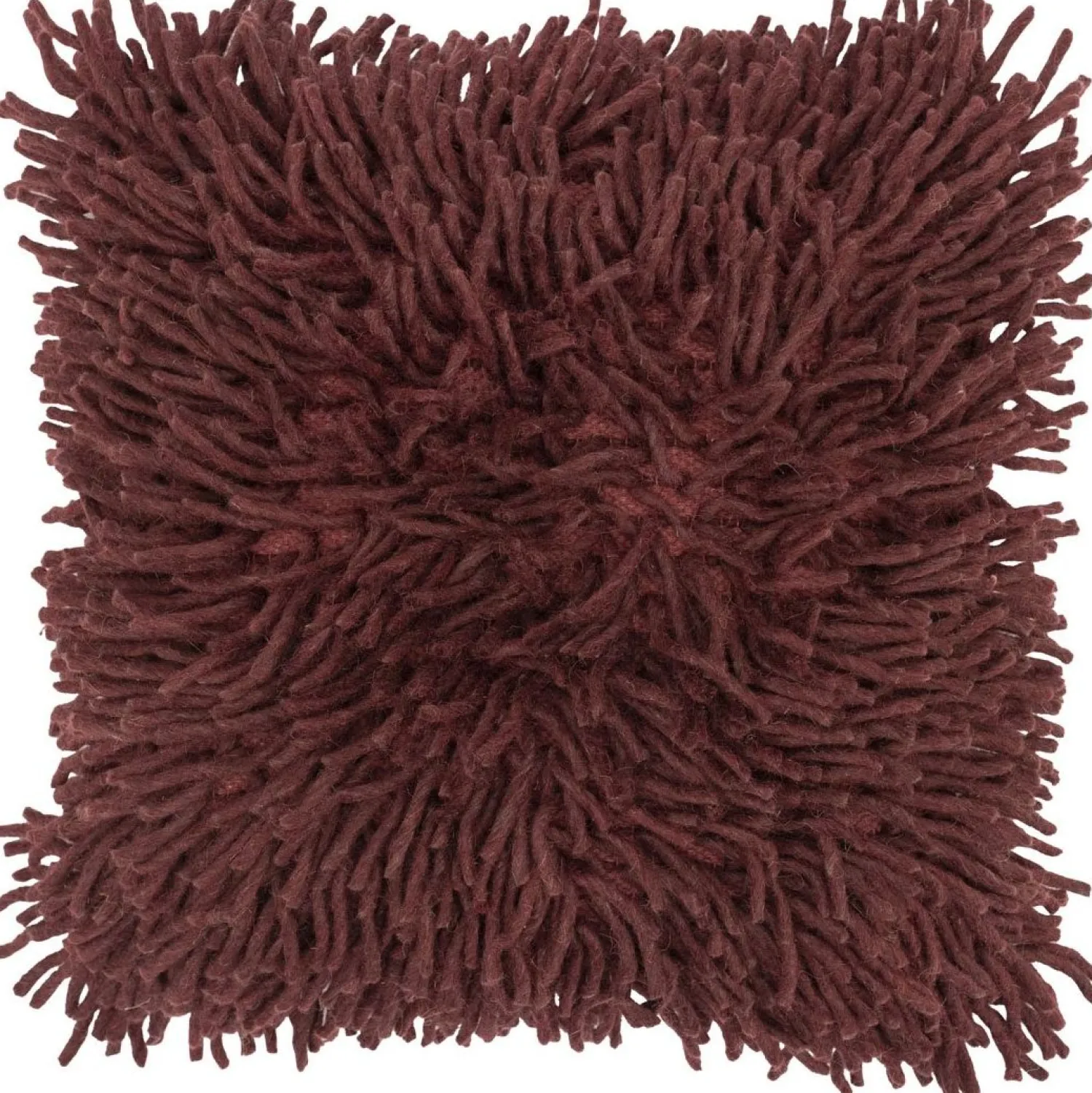 Poefjes & Krukjes|Sierkussens & Plaids-By Boo Moppy Kussen Burgundy