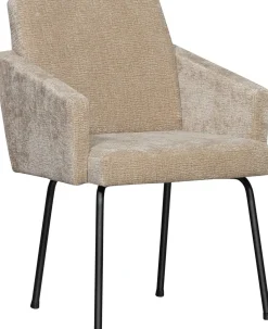 Eetkamerstoelen Met Armleuning-WOOOD Mount Eetkamerstoel Sand