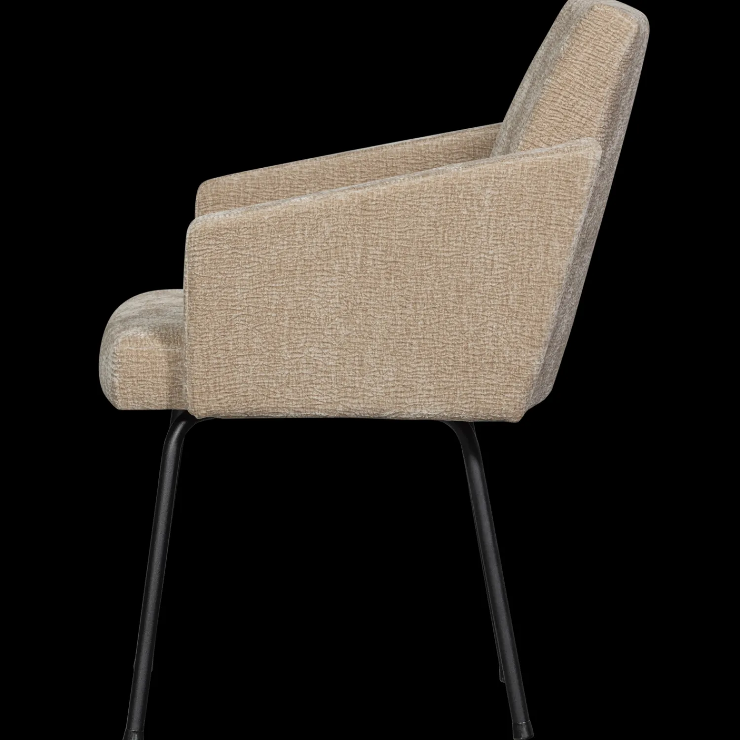 Eetkamerstoelen Met Armleuning-WOOOD Mount Eetkamerstoel Sand