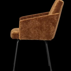 Eetkamerstoelen Met Armleuning-WOOOD Mount Eetkamerstoel Mid Brown