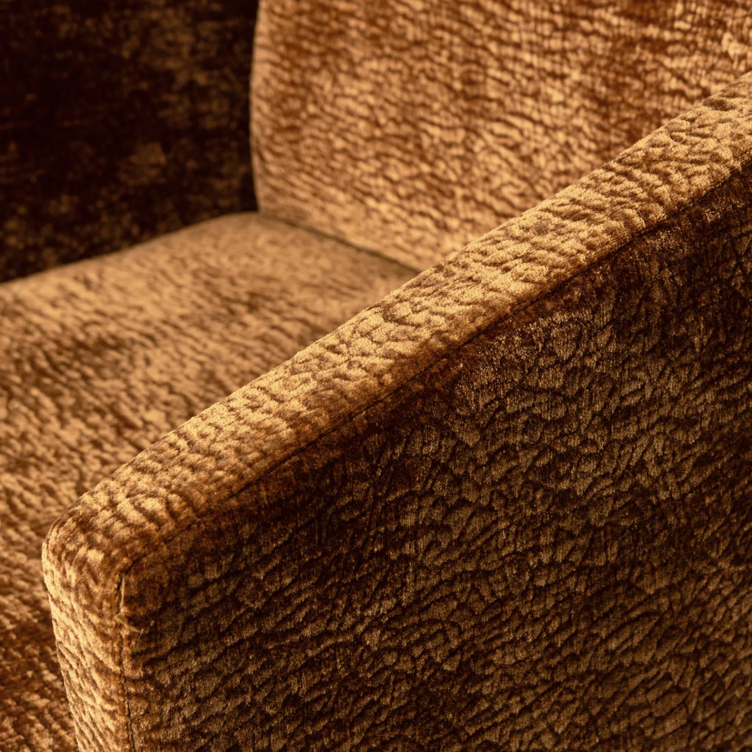 Eetkamerstoelen Met Armleuning-WOOOD Mount Eetkamerstoel Mid Brown