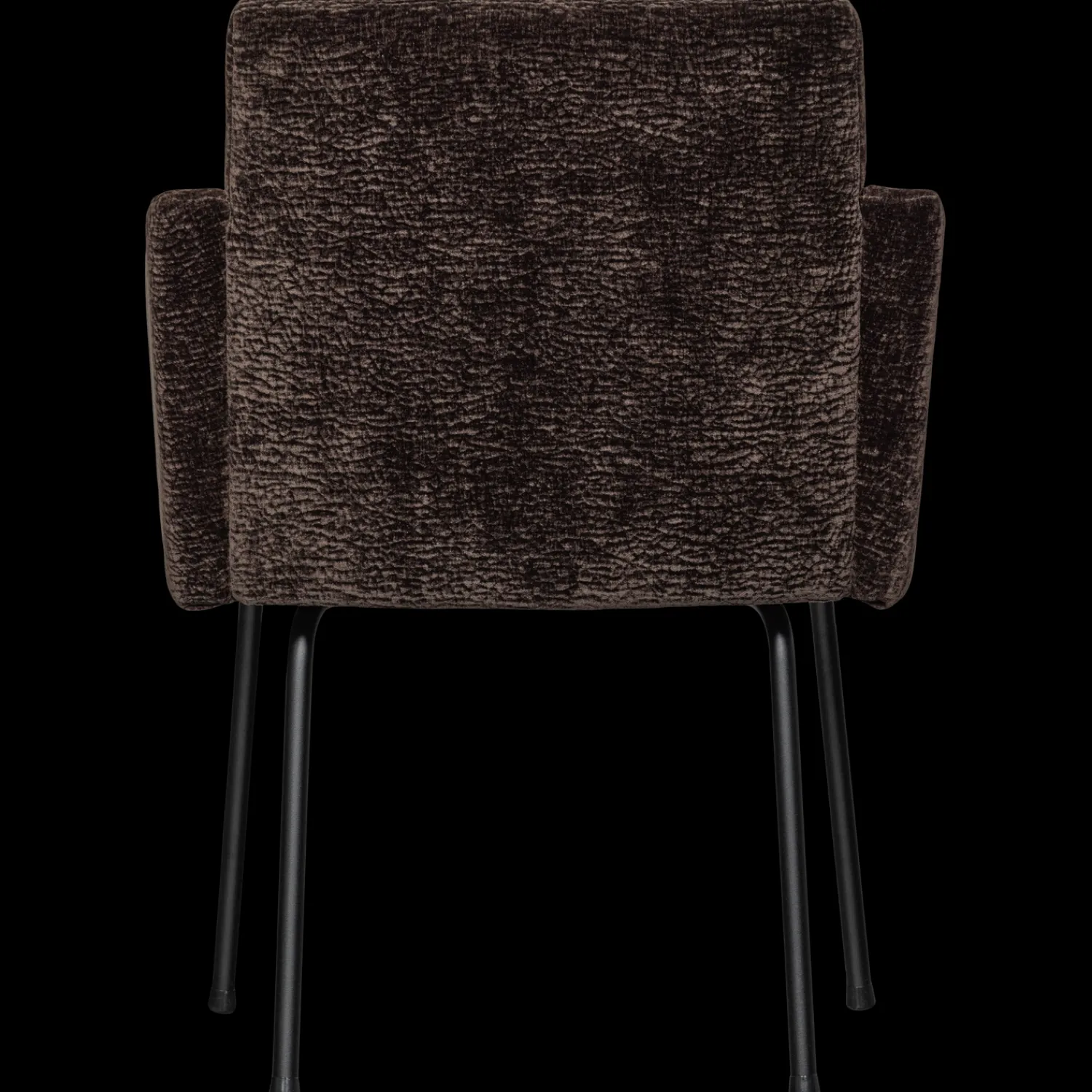 Eetkamerstoelen Met Armleuning-WOOOD Mount Eetkamerstoel Dark Brown