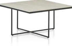 Vierkante Salontafels-Montèl Mura Salontafel Travertin