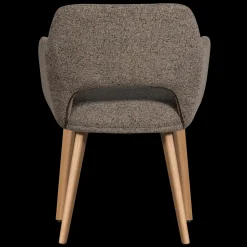 Eetkamerstoelen Met Armleuning-WOOOD Murat Eetkamerstoel Taupe
