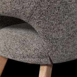 Eetkamerstoelen Met Armleuning-WOOOD Murat Eetkamerstoel Taupe
